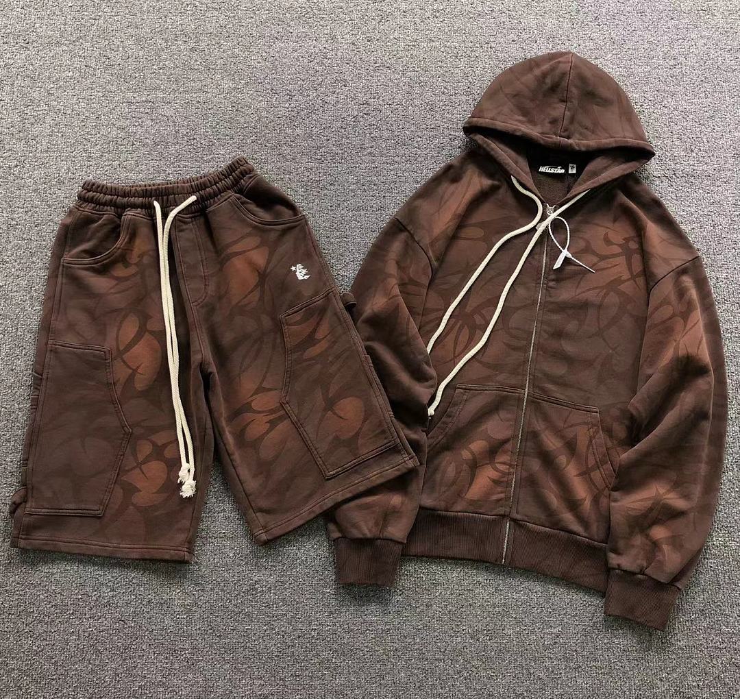 Hellstar TROUSERS 228 HELLSTAR HOODIE SHORTS 3205124572 (Im 170Cm 55Kg I Wear Size M In The Phot), photo 1