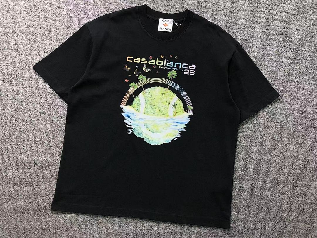 Casablanca 98 CASABLANCA T-SHIRT 5212308127 (Im 170Cm 60Kg I Wear Size XL In The Phot) - Image 20