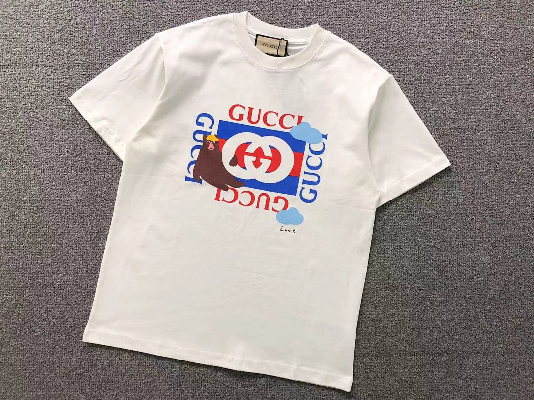 Gucci 85 G⭐C⭐I T-SHIRT 5231964101 (Im 170Cm 60Kg I Wear Size S In The Phot) - Image 6