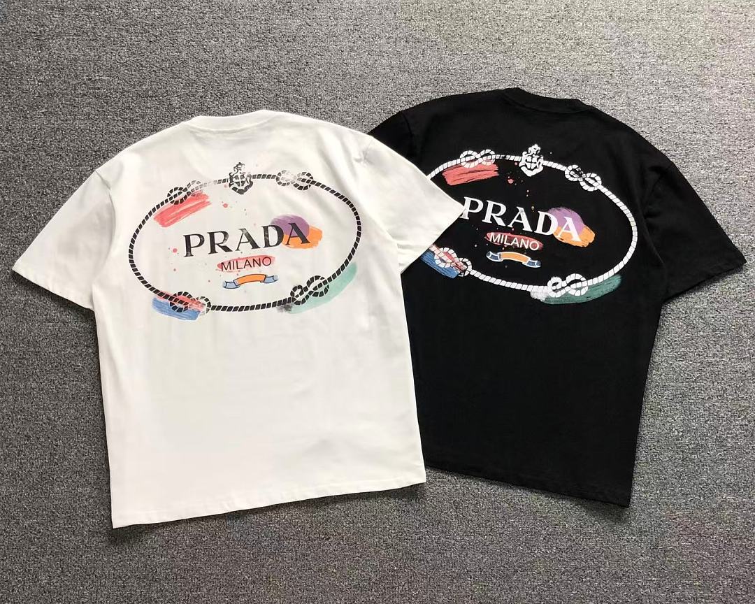 Prada 85 P⭐A⭐A T-SHIRT 125280232 (Im 170Cm 60Kg I Wear Size M In The Phot) - Image 5