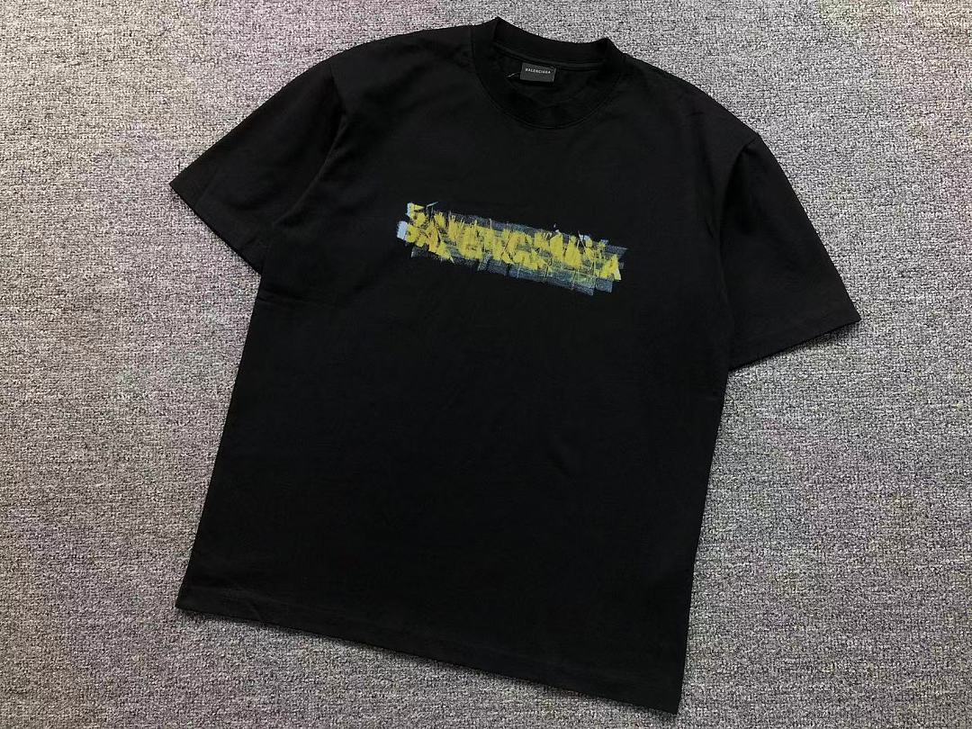 Balenciaga SHORTS 158 B⭐L⭐⭐⭐IA⭐A T-SHIRT - Image 7