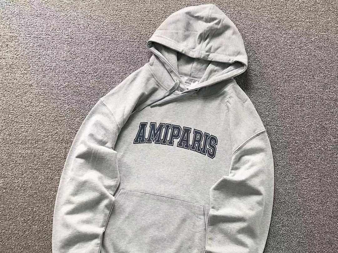 AMI 168 AMI HOODIE 3208212721 (Im 170Cm 60Kg I Wear Size M In The Phot) - Image 8