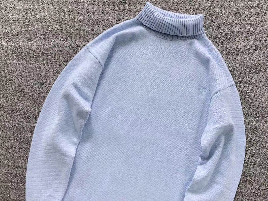 AMI 115 AMI SWEATER 510180388 (Im 170Cm 60Kg I Wear Size S In The Phot) - Image 12