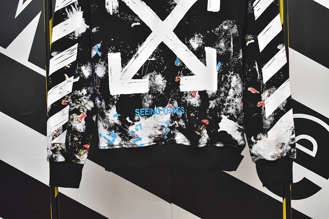 Off-White 116 OFF-WHITE (WHITE HOODIE) - Image 9