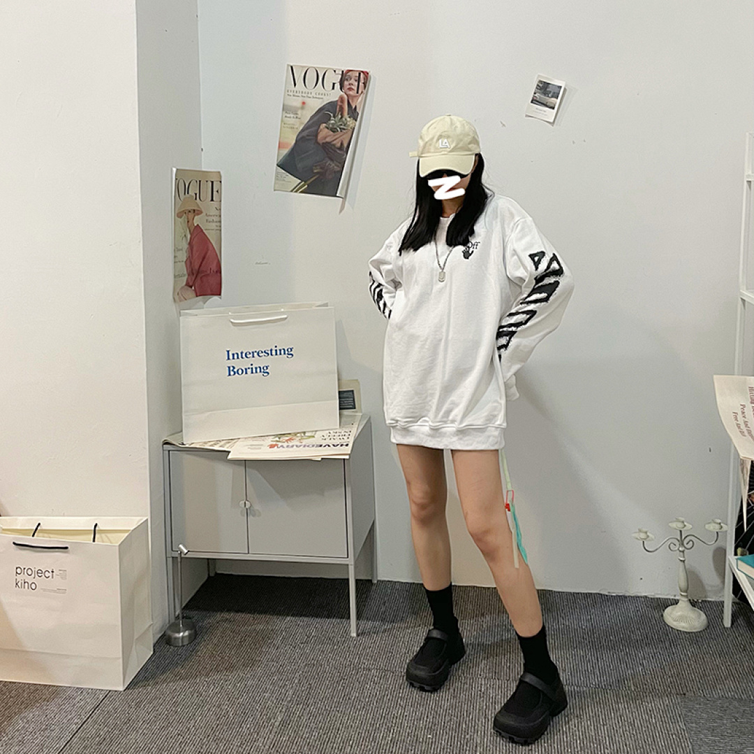 Off-White 98 OFF-WHITE (WHITE HOODIE) - Image 43