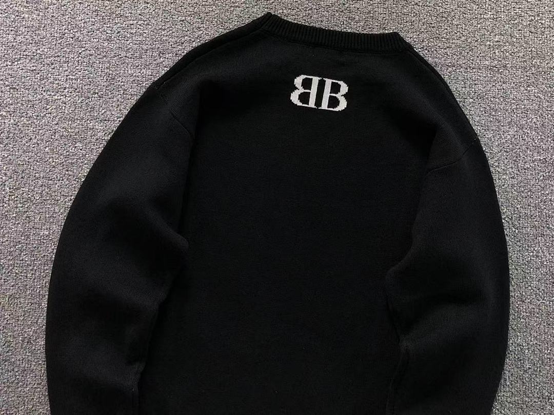 Balenciaga 158 B⭐L⭐⭐⭐IA⭐A SWEATER 41082812146 (Im 170Cm 60Kg I Wear Size L In The Phot) - Image 16