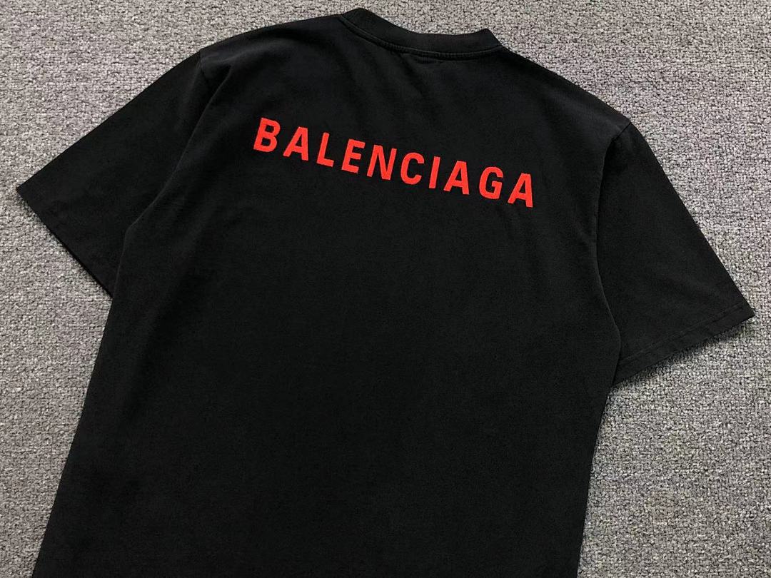 Balenciaga 125 B⭐L⭐⭐⭐IA⭐A T-SHIRT 42040807163 (Im 170Cm 60Kg I Wear Size XS In The Phot) - Image 7