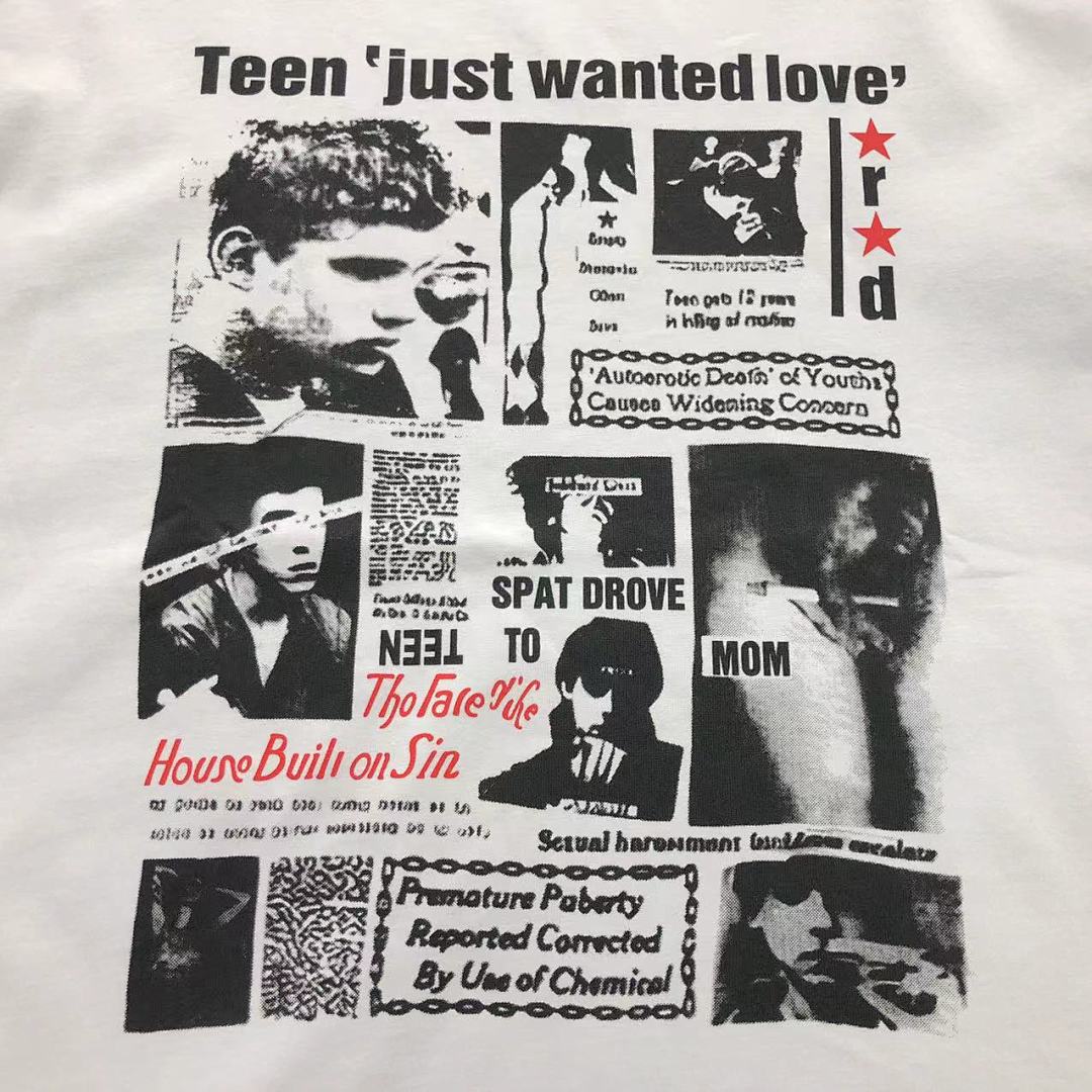 Chanel 88 ENFANTS RICHES DEPRIMES T-SHIRT 5211709162 (Im 170Cm 60Kg I Wear Size S In The Phot) - Image 8