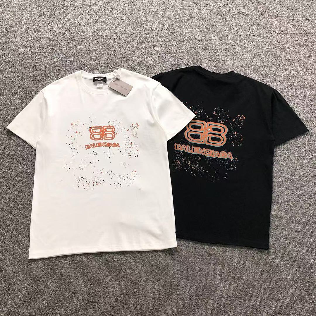 Balenciaga 115 B⭐L⭐⭐⭐IA⭐A T-SHIRT 22051319172 (Im 170Cm 60Kg I Wear Size L In The Phot)