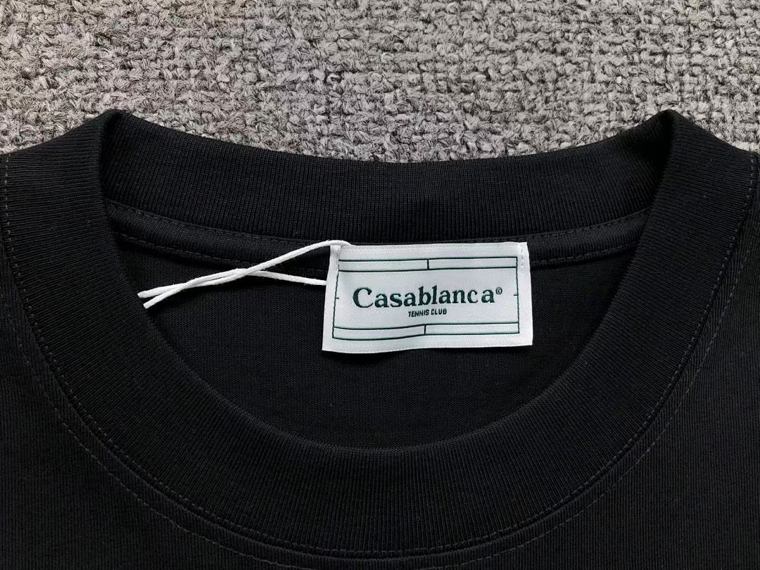 Casablanca 98 CASABLANCA T-SHIRT 41061910127 (Im 170Cm 60Kg I Wear Size S In The Phot) - Image 37