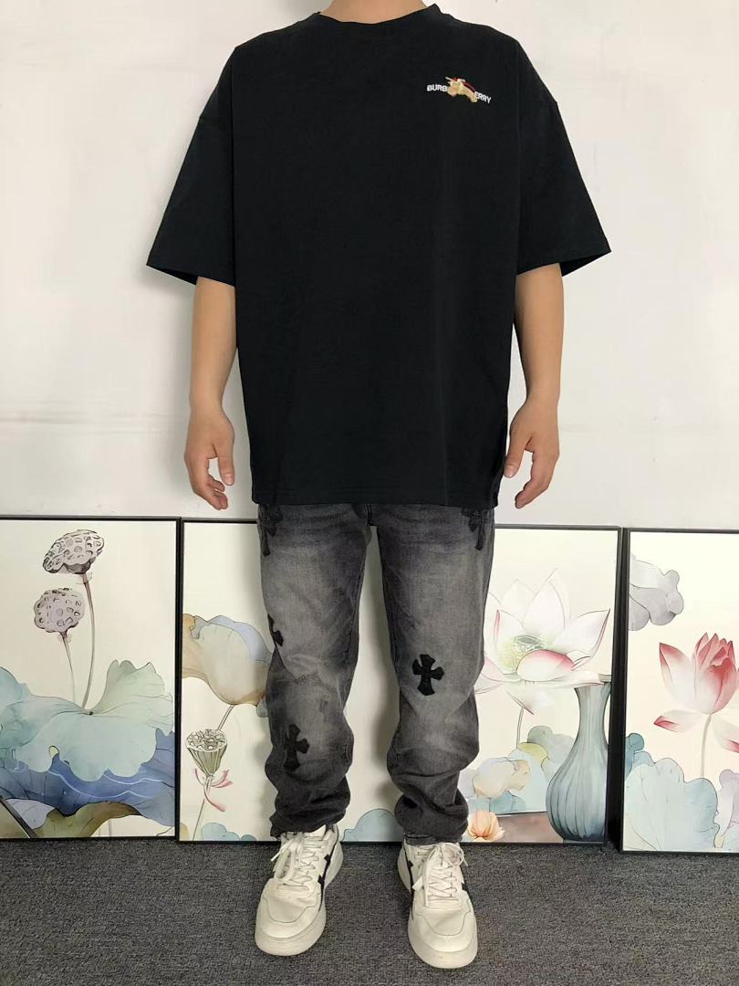 Burberry 158 B⭐R⭐E⭐RY T-SHIRT 2201121301 (Im 170Cm 60Kg I Wear Size L In The Phot) - Image 3