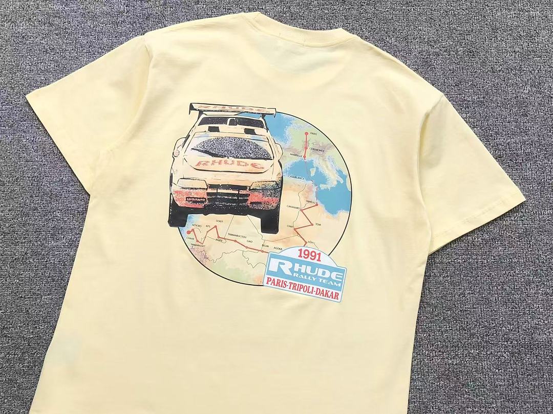 Rhude 105 RHUDE T-SHIRT 3208060617 (Im 170Cm 60Kg I Wear Size S In The Phot) - Image 12