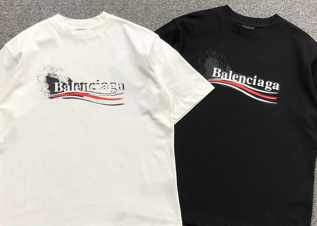 Balenciaga 95 B⭐L⭐⭐⭐IA⭐A T-SHIRT 502171781 (Im 170Cm 57Kg I Wear Size 1 In The Phot) - Image 6