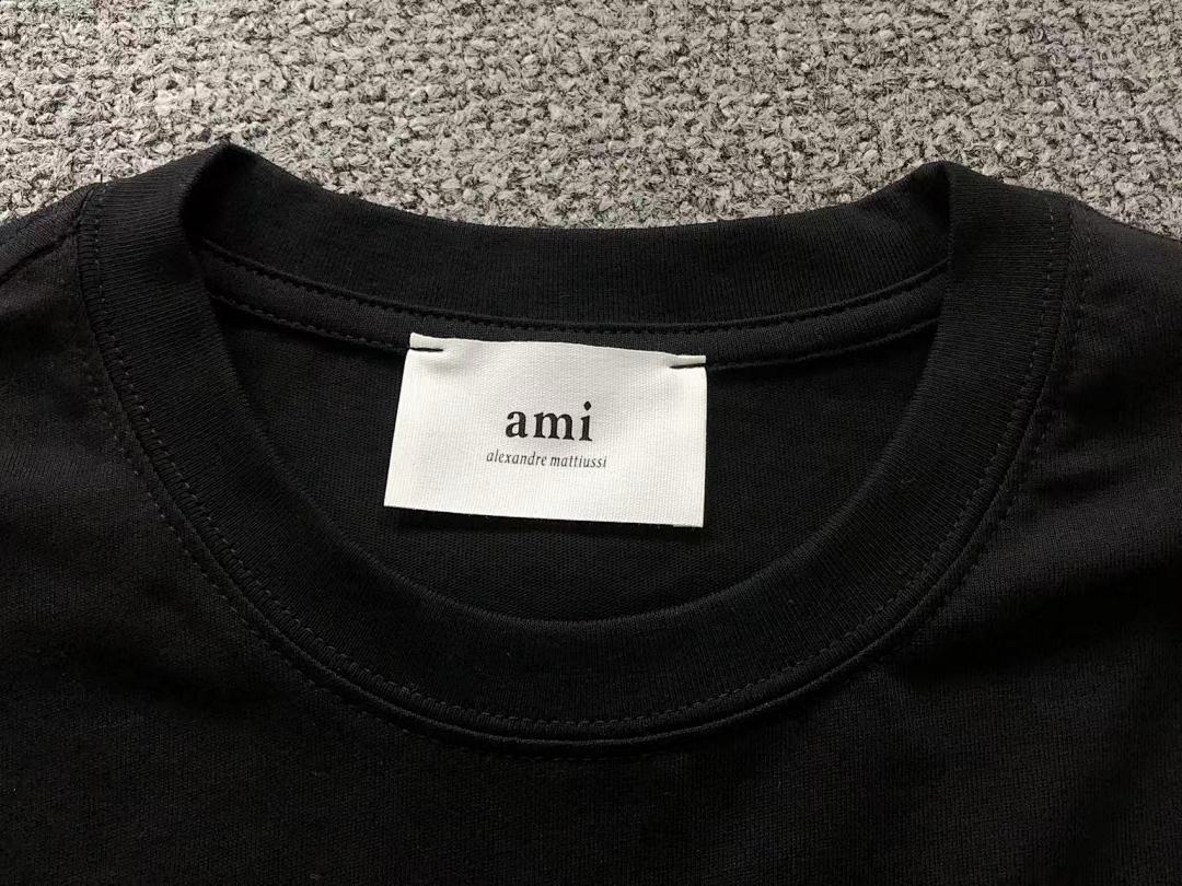 AMI 98 AMI T-SHIRT 21111813125 (Im 170Cm 60Kg I Wear Size S In The Phot) - Image 34