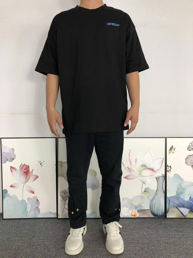 Off-White 95OFF-WHITE T-SHIRT K061 56061619 (Im 170Cm 60Kg I Wear Size S In The Phot) - Image 3