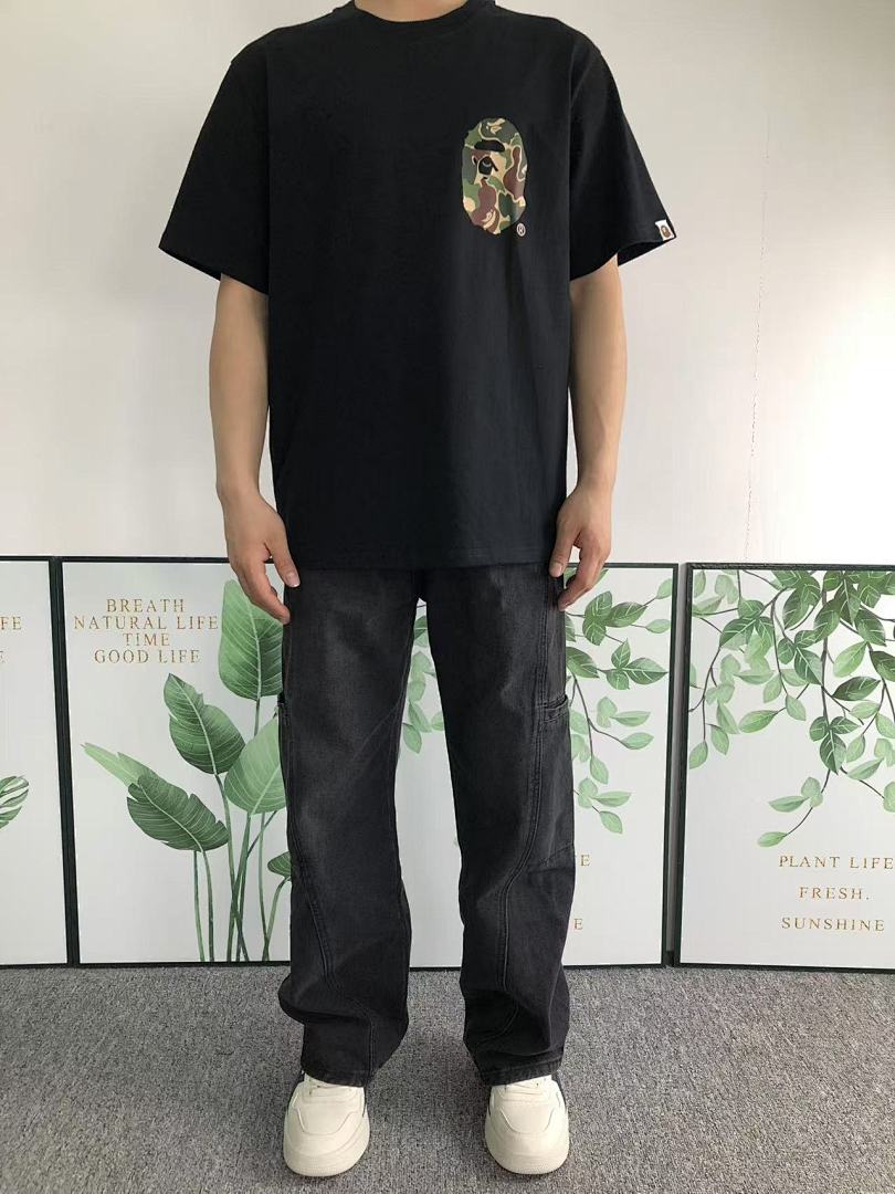Bape 78 BAPE STUSSY T-SHIRT 411182442 (Im 170Cm 57Kg I Wear Size S In The Phot) - Image 3