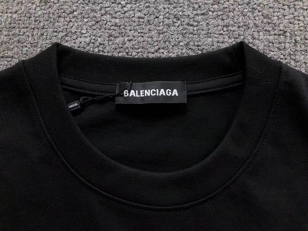 Balenciaga 108 B⭐L⭐⭐⭐IA⭐A T-SHIRT 5250606147 (Im 170Cm 60Kg I Wear Size M In The Phot) - Image 18