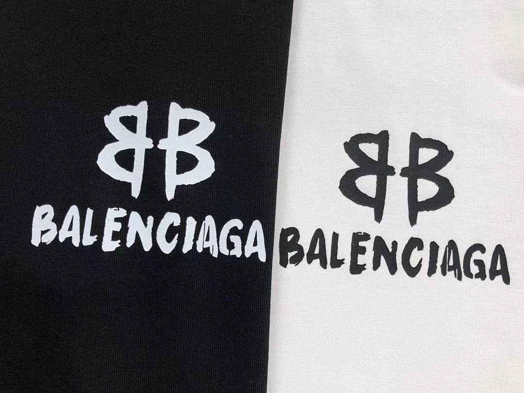 Balenciaga 95 B⭐L⭐⭐⭐IA⭐A T-SHIRT 502172581 (Im 170Cm 57Kg I Wear Size 1 In The Phot) - Image 17