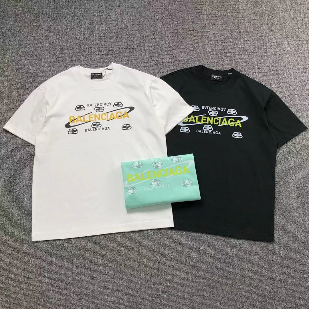 Balenciaga 115 B⭐L⭐⭐⭐IA⭐A T-SHIRT 31151221 (Im 170Cm 57Kg I Wear Size M In The Phot)