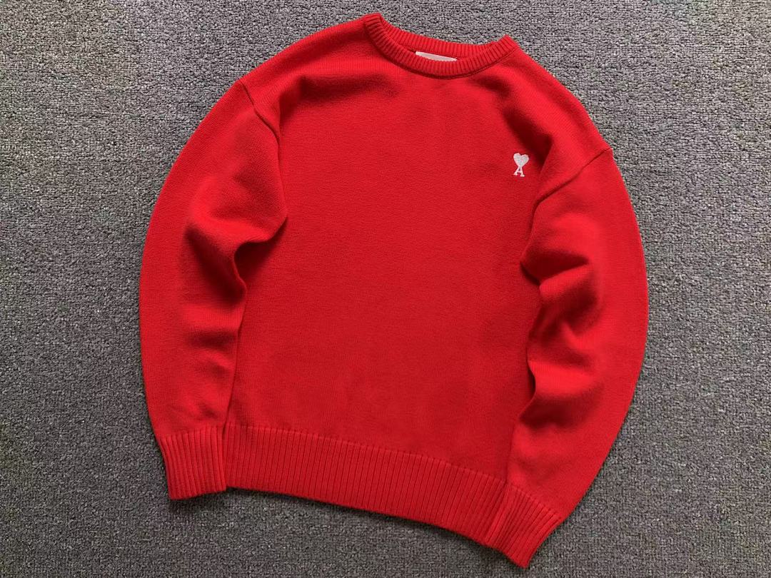 AMI 158 AMI SWEATER 21101110125 (Im 170Cm 60Kg I Wear Size S In The Phot) - Image 19
