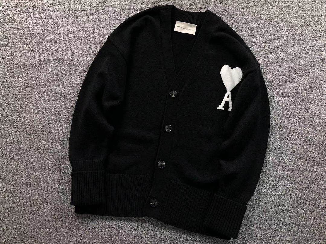 AMI 129 AMI SWEATER 1282301183 (Im 170Cm 60Kg I Wear Size S In The Phot) - Image 23