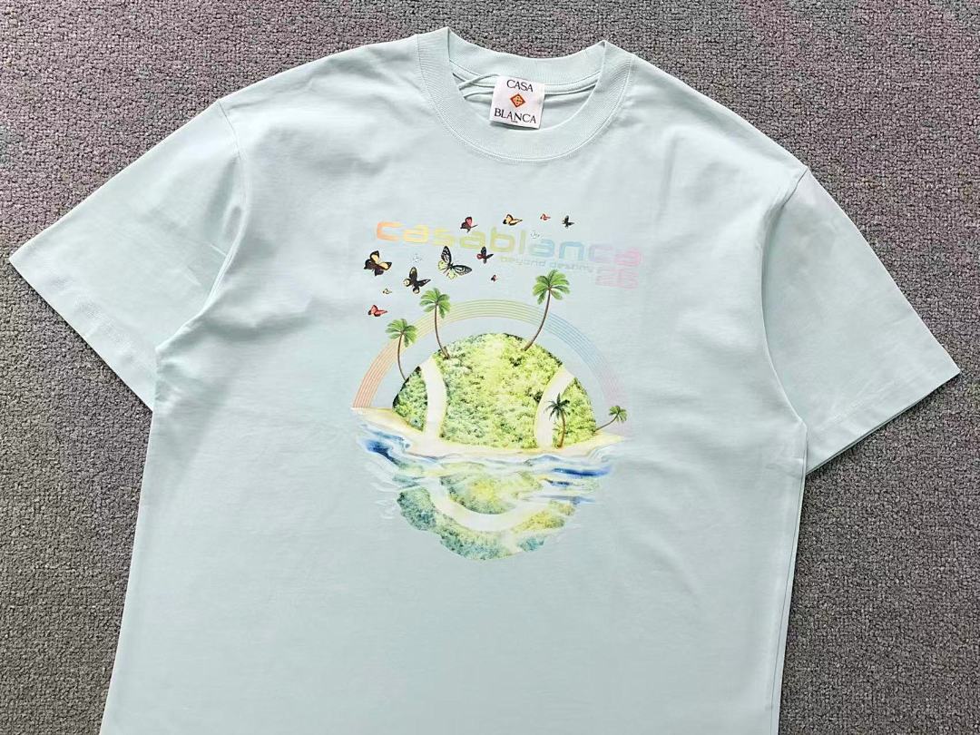 Casablanca 98 CASABLANCA T-SHIRT 5212308127 (Im 170Cm 60Kg I Wear Size XL In The Phot) - Image 11