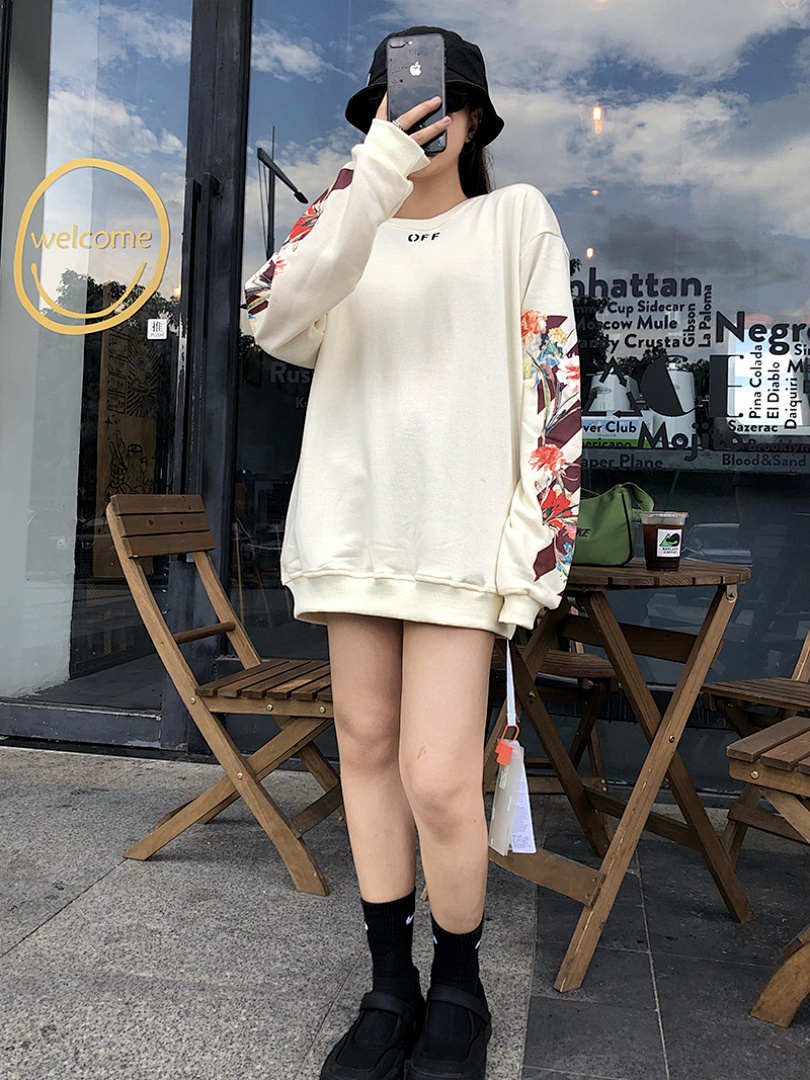 Off-White 119 OFF-WHITE (WHITE HOODIE) - Image 36
