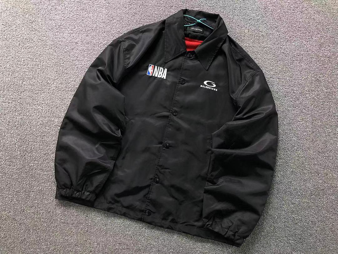 Balenciaga 388 B⭐L⭐⭐⭐IA⭐A NBA BASKETBALL JACKET 22081932001 (Im 170Cm 60Kg I Wear Size S In The Phot) - Image 6