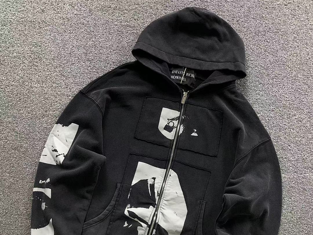 Chanel 178 ENFANTS RICHES DEPRIMES HOODIE 5211237162 (Im 170Cm 60Kg I Wear Size S In The Phot) - Image 15