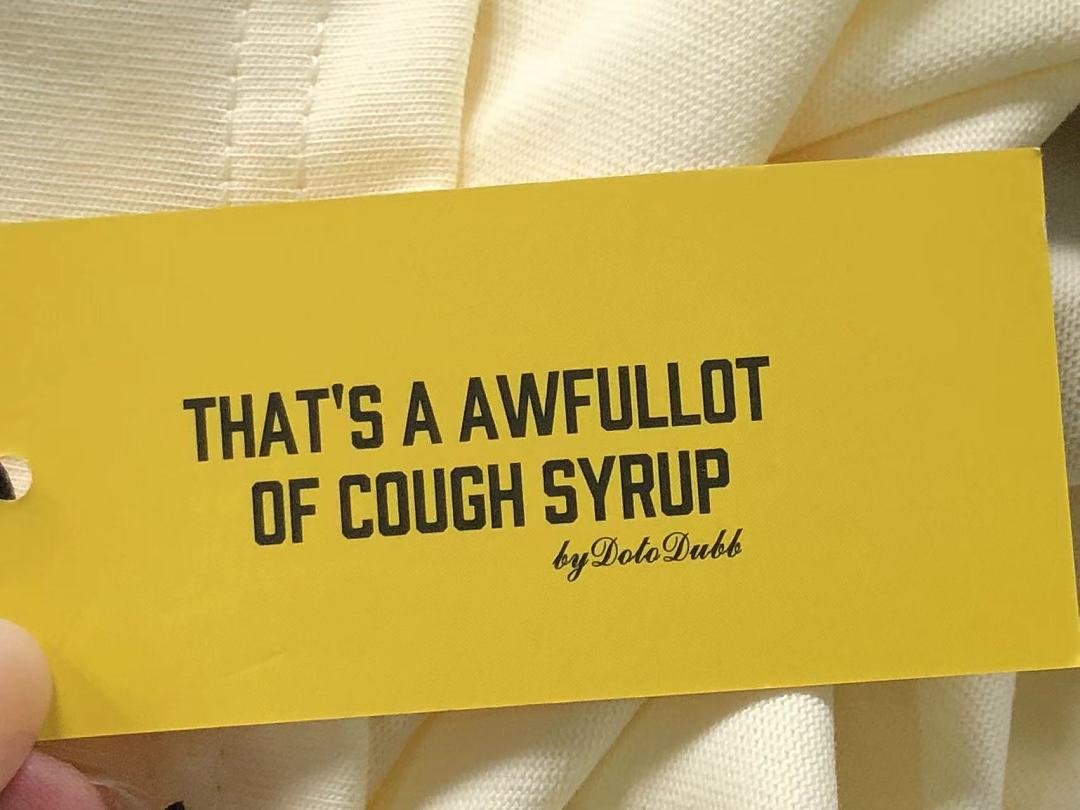 Cough Syrup 82 COU⭐H SY⭐UP T-SHIRT 5208251078 (Im 170Cm 60Kg I Wear Size L In The Phot) - Image 20