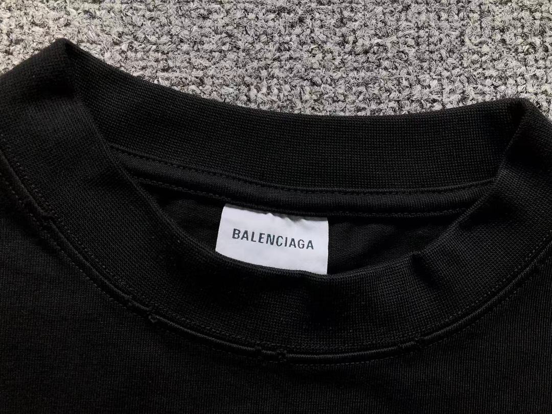 Balenciaga 128 B⭐L⭐⭐⭐IA⭐A T-SHIRT 42042405163 (Im 170Cm 60Kg I Wear Size XS In The Phot) - Image 14