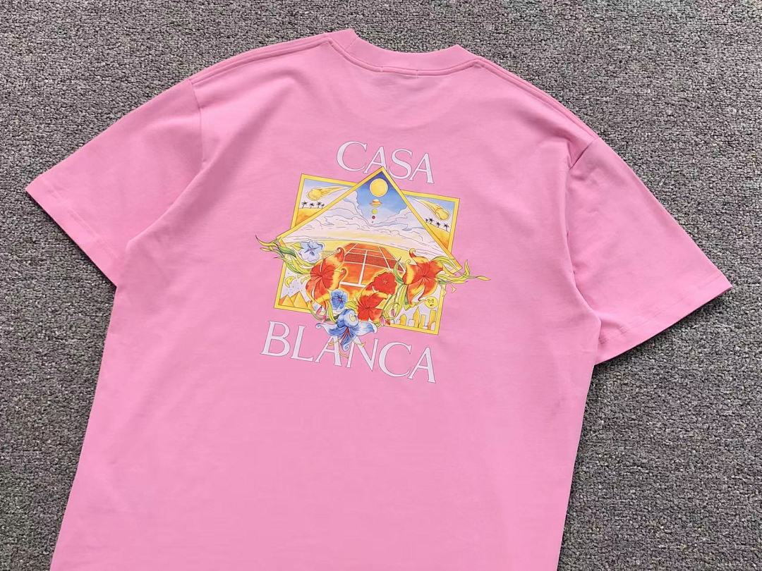 Casablanca 98 CASABLANCA T-SHIRT 5233011127 (Im 170Cm 60Kg I Wear Size L In The Phot) - Image 14