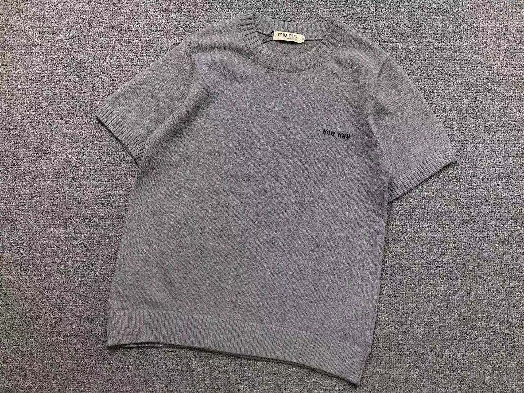 Miu Miu 115 M⭐U T-SHIRT 11082506140 (Im 170Cm 55Kg I Wear Size M In The Phot) - Image 11