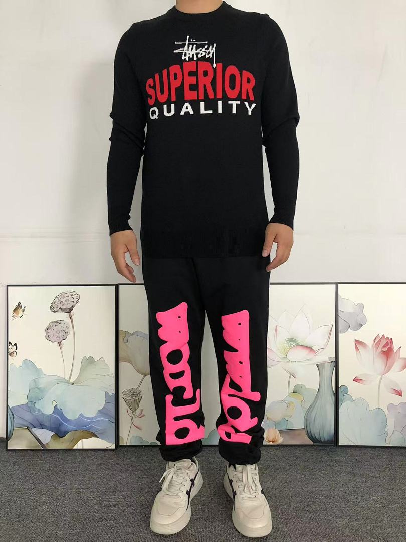 Stussy 138 STUSSY SWEATER 3112171220 (Im 170Cm 60Kg I Wear Size M In The Phot) - Image 3
