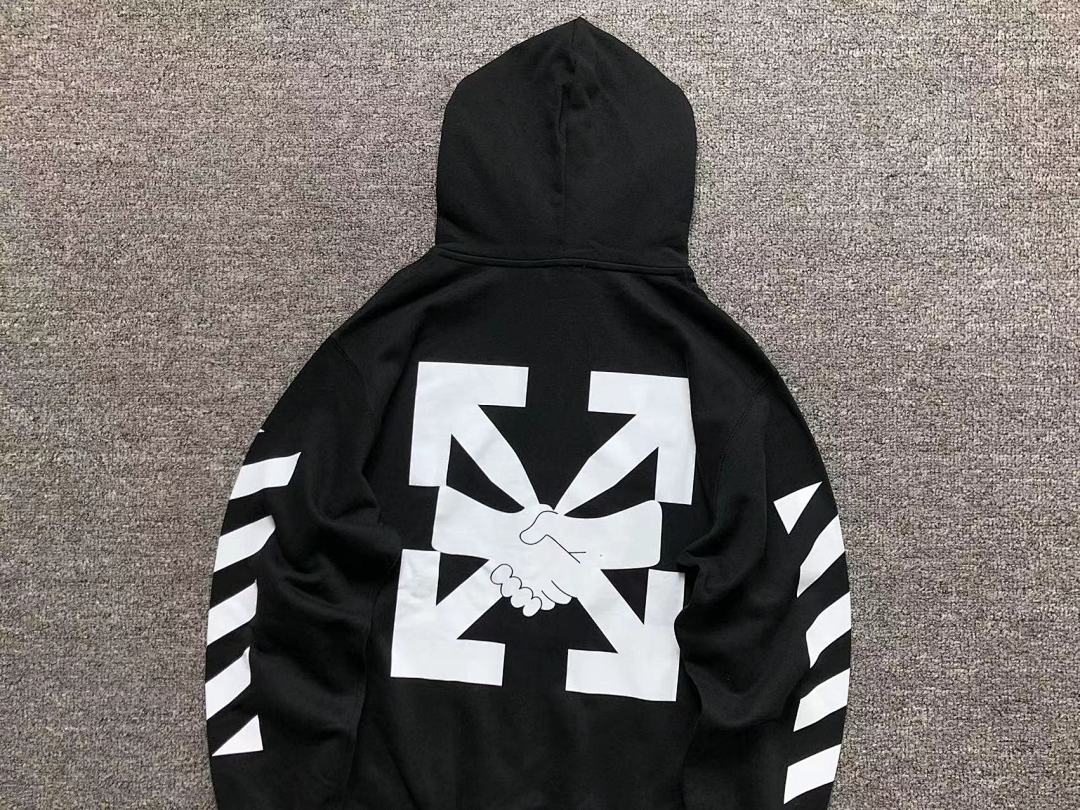 Off-White 208 OFF-WHITE (WHITE HOODIE) - Image 5