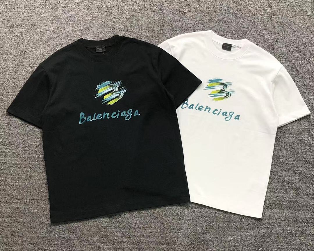 Balenciaga 115 B⭐L⭐⭐⭐IA⭐A T-SHIRT 5232321147 (Im 170Cm 60Kg I Wear Size L In The Phot) - Image 5