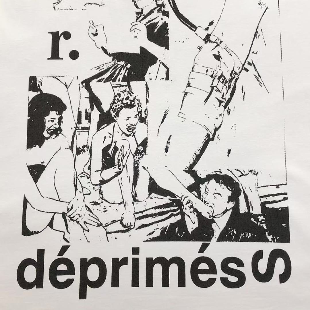 Chanel 85 ENFANTS RICHES DEPRIMES T-SHIRT 5122409162 (Im 170Cm 60Kg I Wear Size M In The Phot) - Image 10