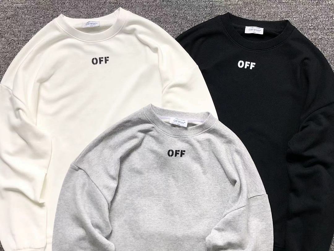 Off-White 136 OFF-WHITE (WHITE HOODIE) - Image 4