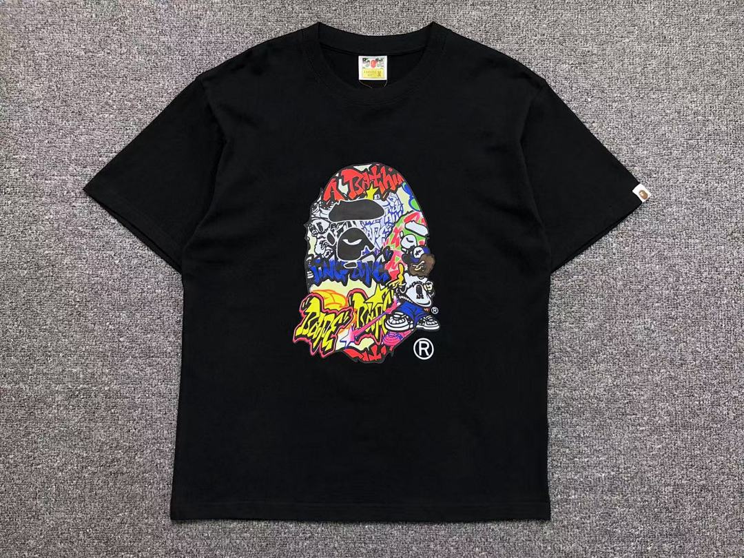 Bape 79 BAPE T-SHIRT 211112042 (Im 170Cm 57Kg I Wear Size M In The Phot) - Image 7