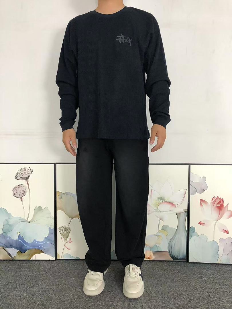 Stussy 125 STUSSY LONG SLEEVED 5207170882 (Im 170Cm 60Kg I Wear Size S In The Phot) - Image 3