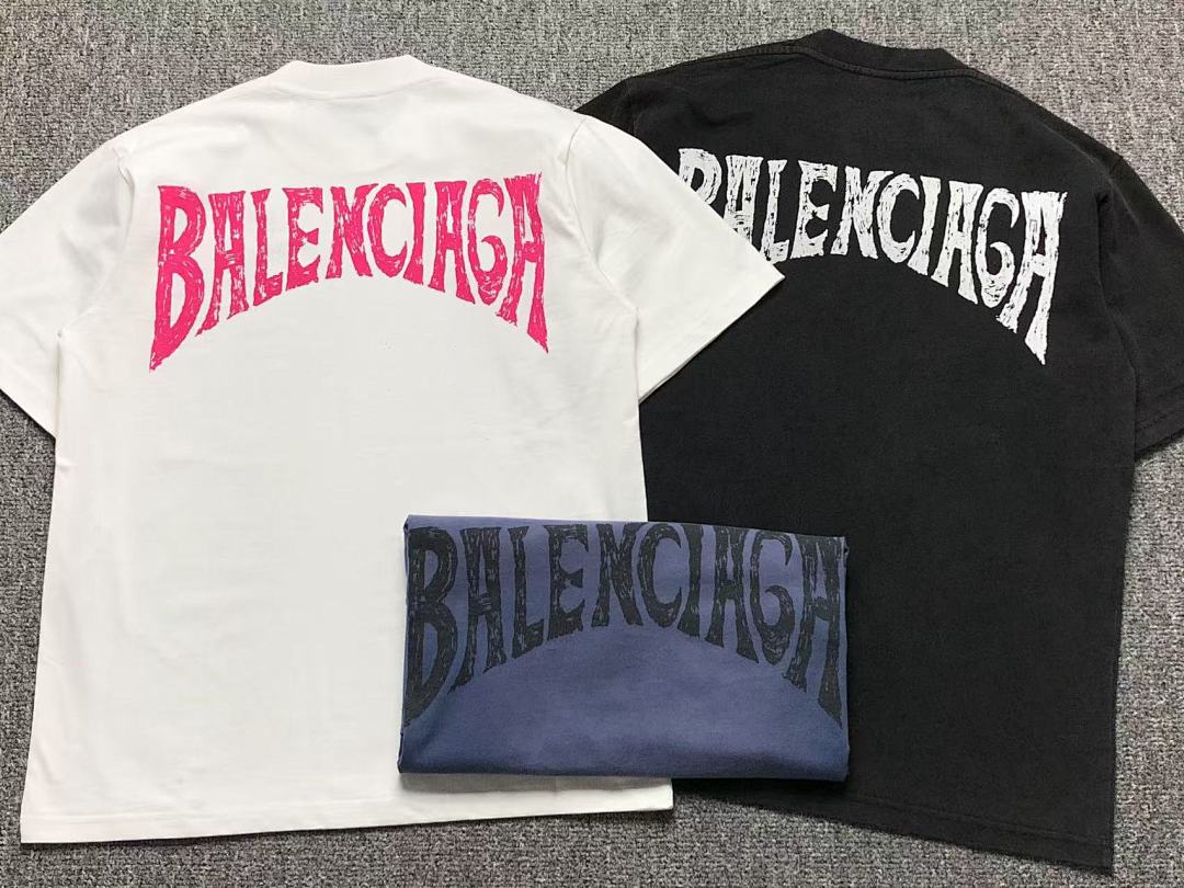 Balenciaga 118 B⭐L⭐⭐⭐IA⭐A T-SHIRT 212222021 (Im 170Cm 57Kg I Wear Size S In The Phot) - Image 6