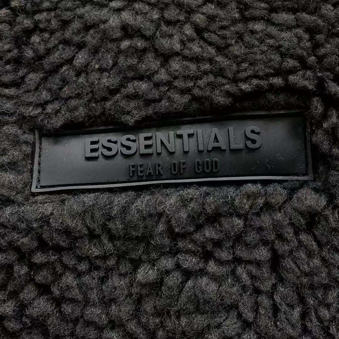 Fear of God TROUSERS 225 FOG FLEECE JACKET - Image 17