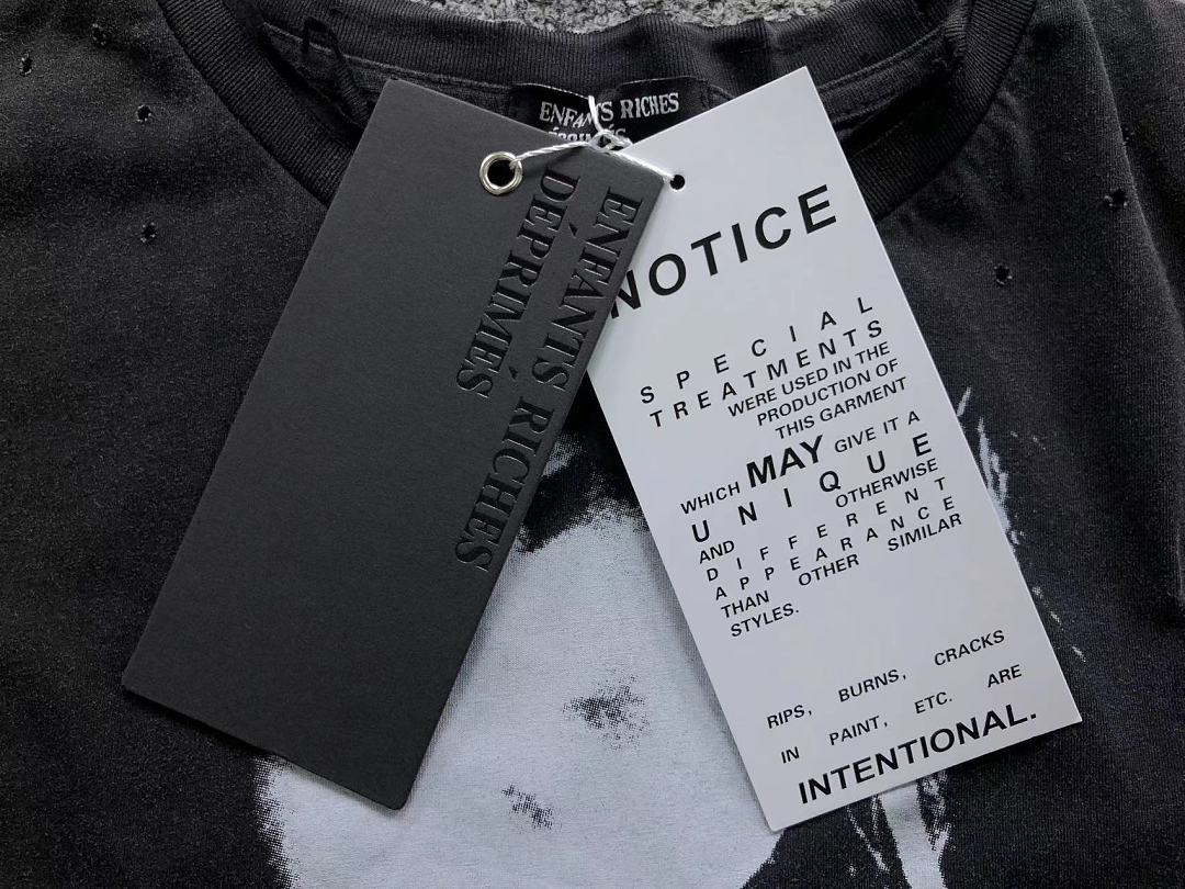 Chanel 113 ENFANTS RICHES DEPRIMES T-SHIRT 3207251017 (Im 170Cm 60Kg I Wear Size S In The Phot) - Image 14