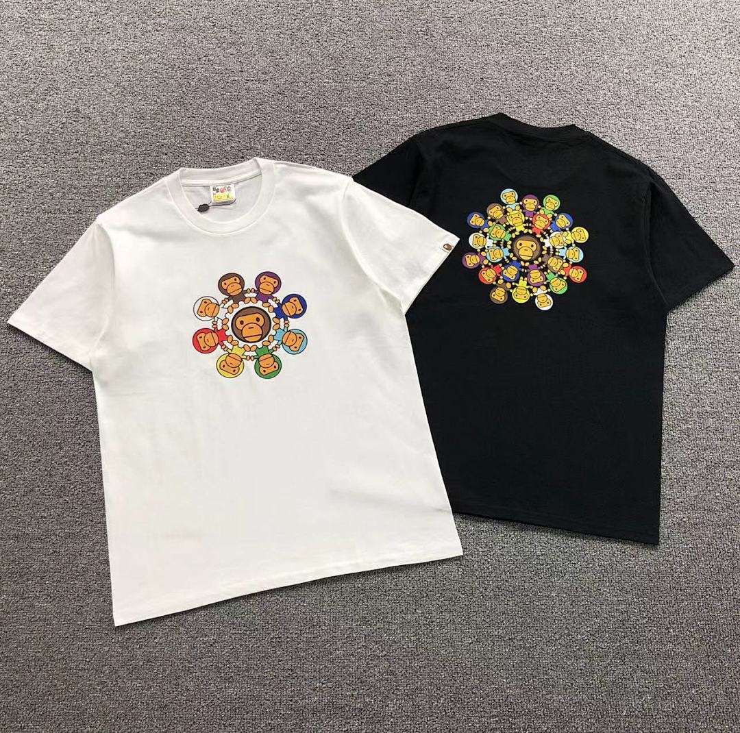 Bape 85 BAPE T-SHIRT 4110111098 (Im 170Cm 60Kg I Wear Size M In The Phot)