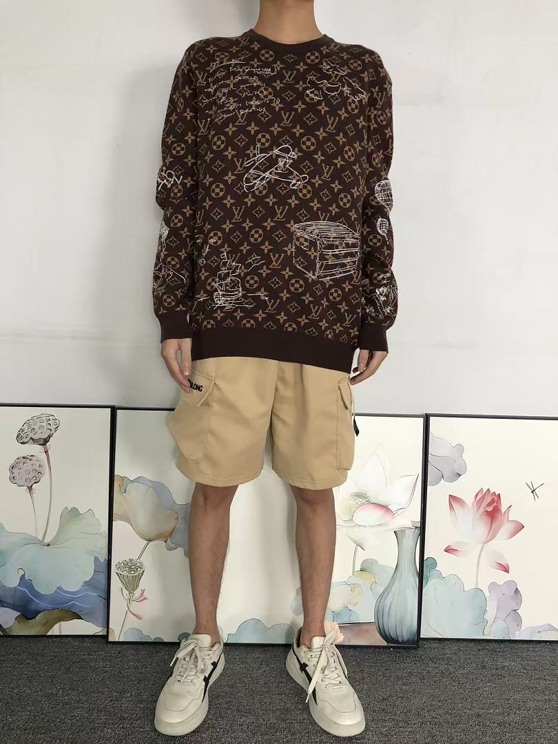 Louis Vuitton 208 L⭐ SWEATER 128292060 (Im 170Cm 60Kg I Wear Size S In The Phot) - Image 3