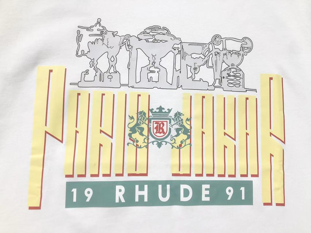 Rhude 105 RHUDE T-SHIRT 3208060817 (Im 170Cm 60Kg I Wear Size S In The Phot) - Image 10