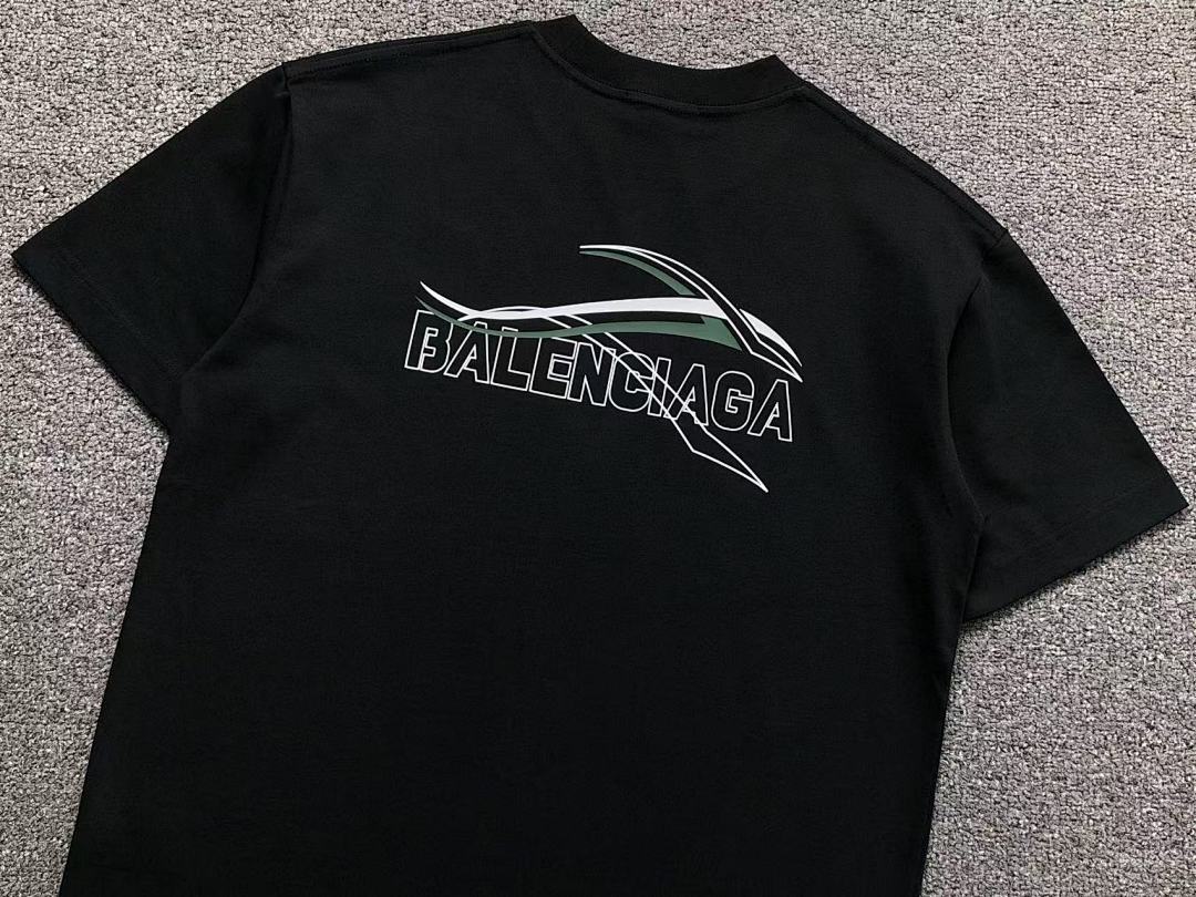 Balenciaga 118 B⭐L⭐⭐⭐IA⭐A T-SHIRT 5232411147 (Im 170Cm 60Kg I Wear Size M In The Phot) - Image 18