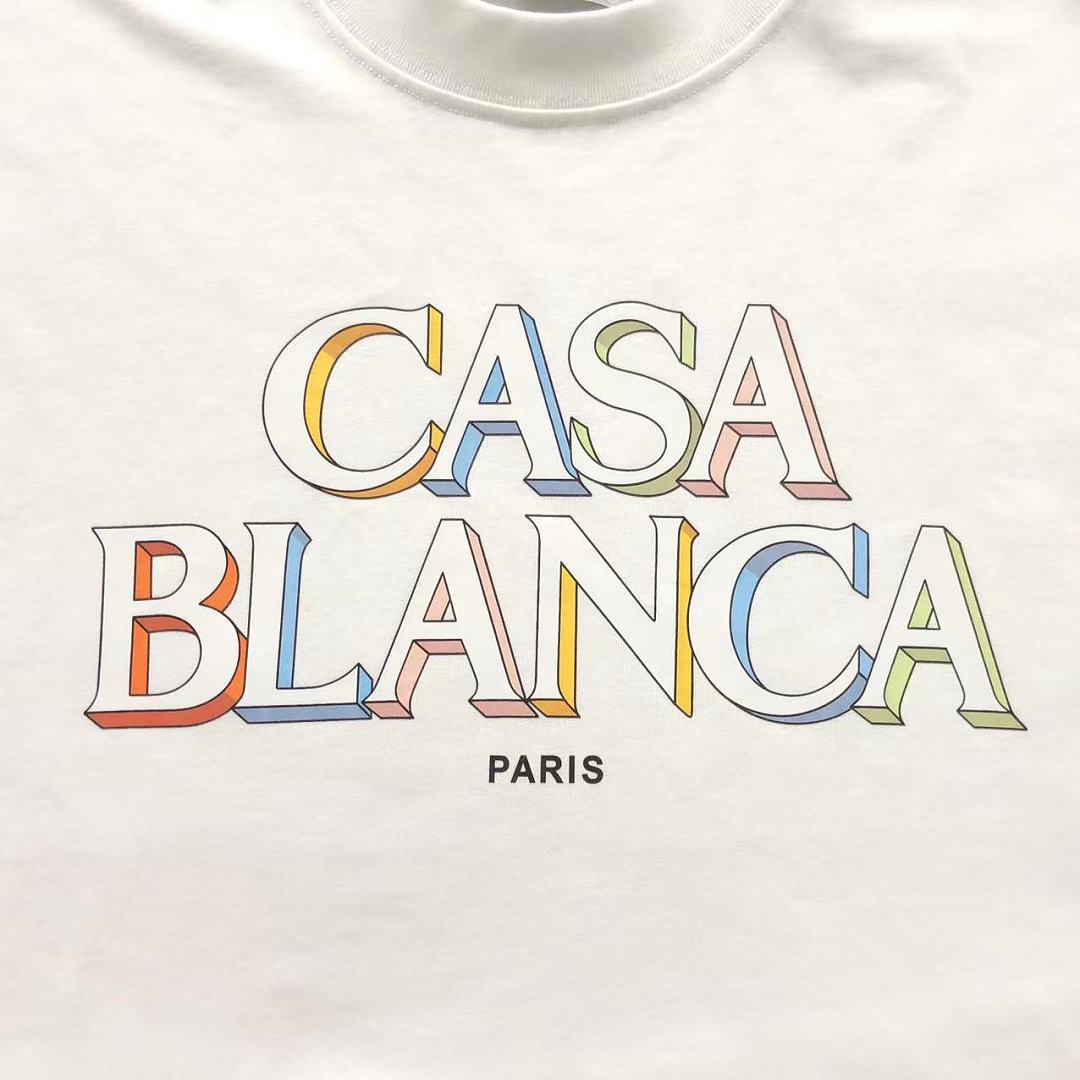 Casablanca 105 CASABLANCA T-SHIRT 52071809127 (Im 170Cm 60Kg I Wear Size L In The Phot) - Image 9