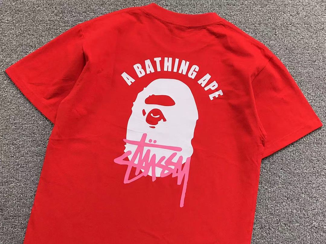 Bape 78 BAPE STUSSY T-SHIRT - Image 13