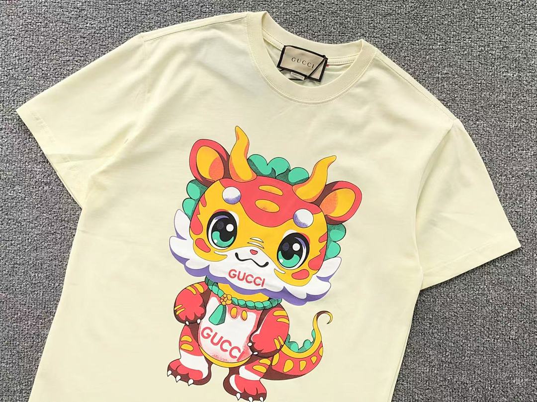 Gucci 78 G⭐C⭐I T-SHIRT 5051619101 (Im 170Cm 60Kg I Wear Size S In The Phot) - Image 8